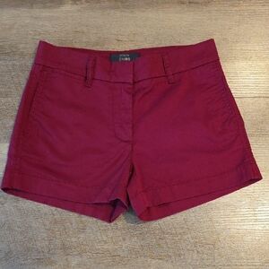 J.Crew- Chino Shorts. Size 000. NWT!